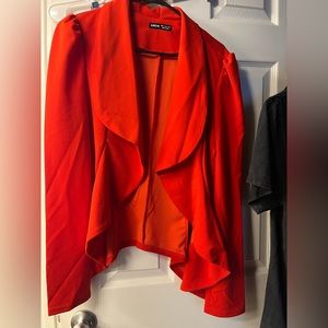 Red blazer
